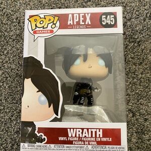Funko Pop! Apex Legends Wraith Figure with Black and White Accents